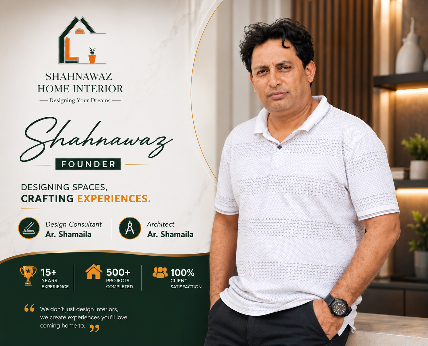 Shahnawaz — Founder, Shahnawaz Home Interior